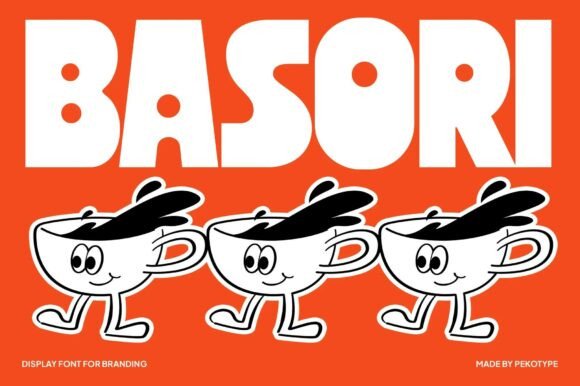BASORI: Bold Font with Playful Personality