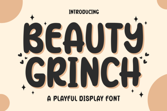Beauty Grinch: A Playful Font with Serious Design Appeal