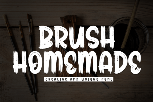 Brush Homemade: A Modern Handwritten Font with a Polished Touch
