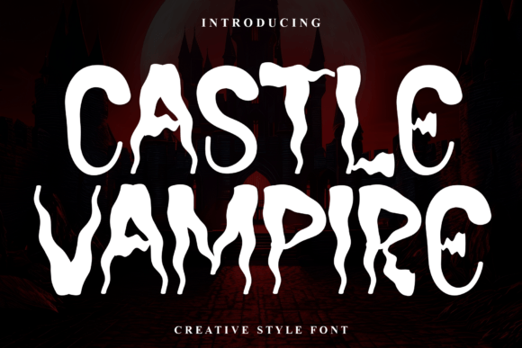 Castle Vampire: A Clean, Friendly Display Font for Modern Design