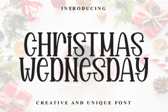 Christmas Wednesday: A Fresh Typography Choice for Modern Design