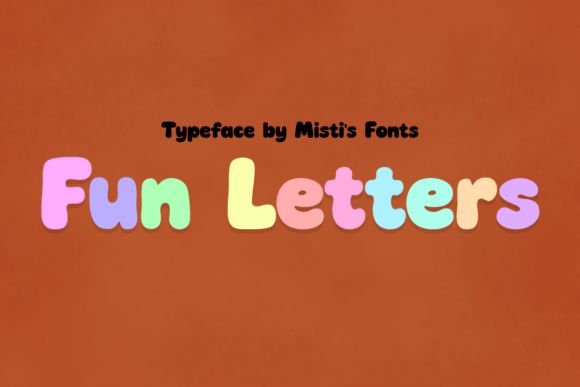 Fun Letters: A Colorful Font for Joyful Designs