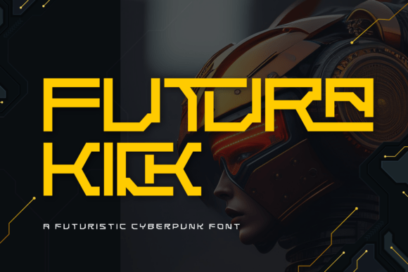 Futurakick: A Modern Typeface for Futuristic Design Projects