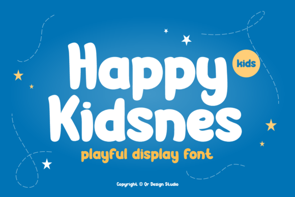 Happy Kidsnes: A Versatile Font for Friendly, Modern Design