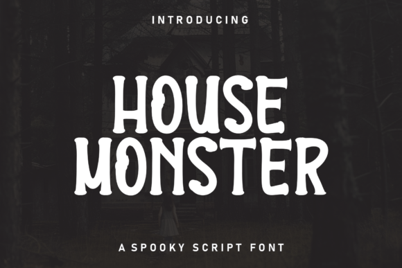 House Monster: The Friendly Display Font That Elevates Modern Design