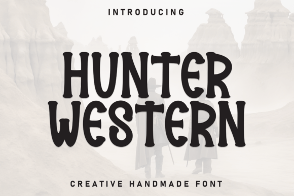 Hunter Western: A Modern Display Font for Versatile Design