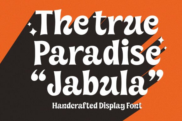 Jabula: A Bold, Handcrafted Font for Dynamic Design Projects