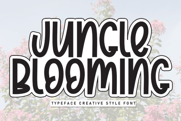 Jungle Blooming: A Friendly Font for Modern Design Needs