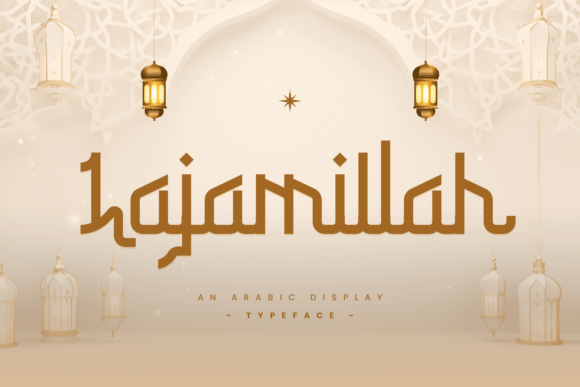 Lajamillah: A Stylish Arabic Display Font for Modern Design Projects