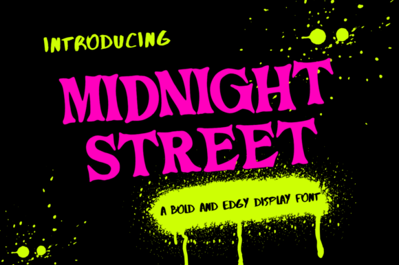 Midnightstreet: Strategic Typography for Bold Brand Expression