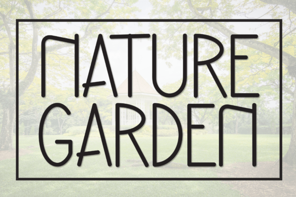 Nature Garden: A Versatile Font for Warm, Approachable Design