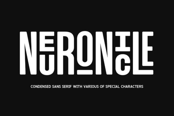 Neuronicle: A Playful Yet Sophisticated Display Font for Modern Design