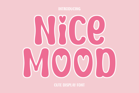 Nice Mood: A Fresh Take on Handwritten Display Typography