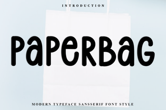 Paperbag: A Festive Typeface for Holiday Magic