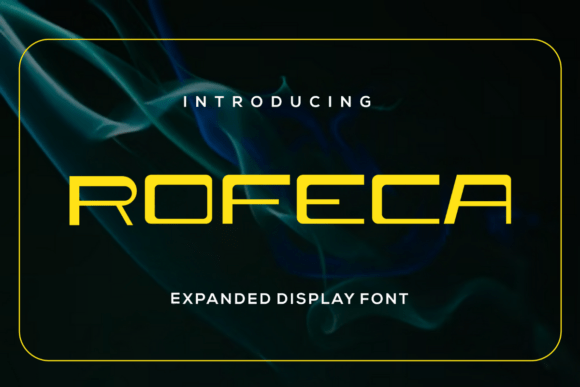 Rofeca: A Bold and Stylish Expanded Display Serif Font for Modern Design