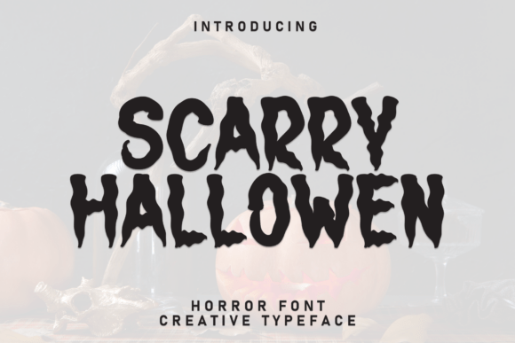 Scarry Hallowen: A Clean, Approachable Display Font for Modern Design