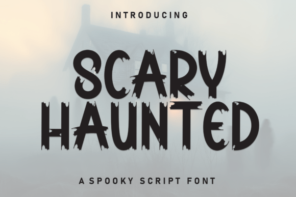 Scary Haunted: A Friendly Font for Modern Design Needs