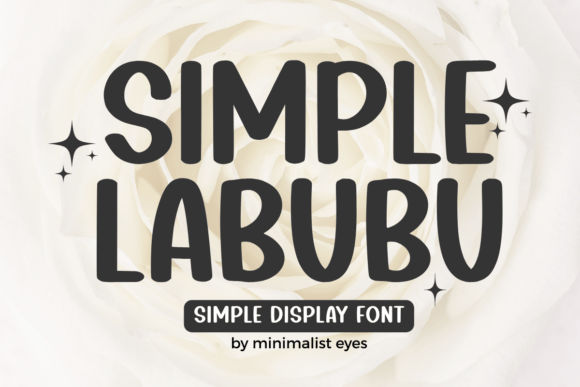 Simple Labubu: A Bold Font for Playful Design