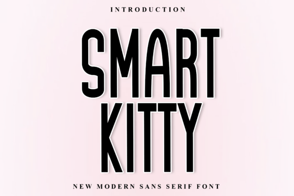 Smart Kitty: A Playful Font for Creative and Approachable Designs