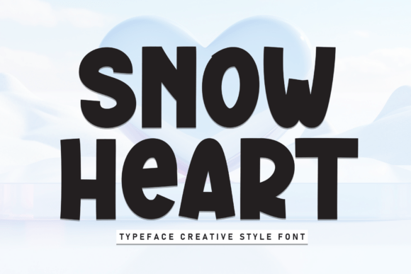 Snow Heart: A Friendly Font for Modern Design
