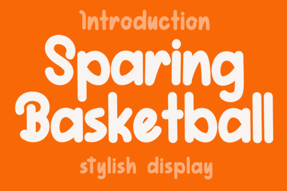 Sparing Basketball: A Casual Handwritten Font for Creative Expression