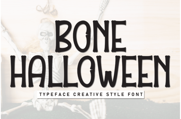 Understanding Bone Halloween: A Modern Display Font with a Friendly Touch