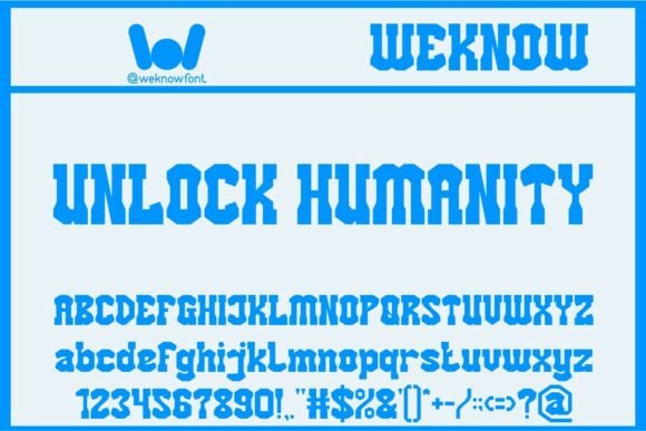 Unlock Humanity: A Typeface That Transcends Time and Design Boundaries