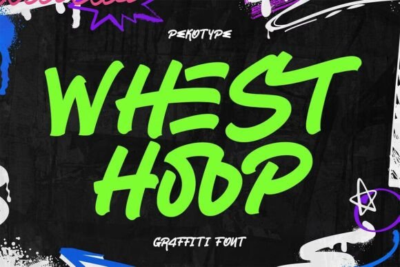 Whest Hoop: A Bold Typeface for Urban Creativity